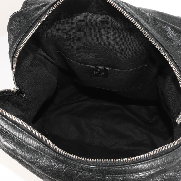 GUCCI Black Leather Backpack - Picture 4 of 4